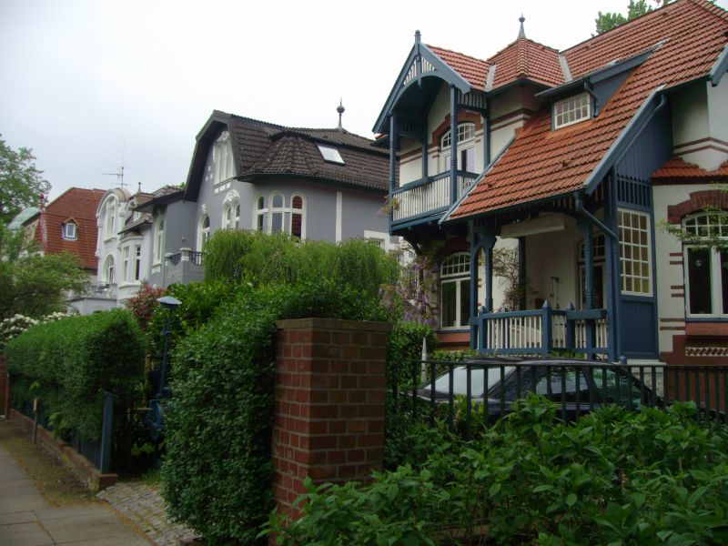 Häuser auf den Villenberg